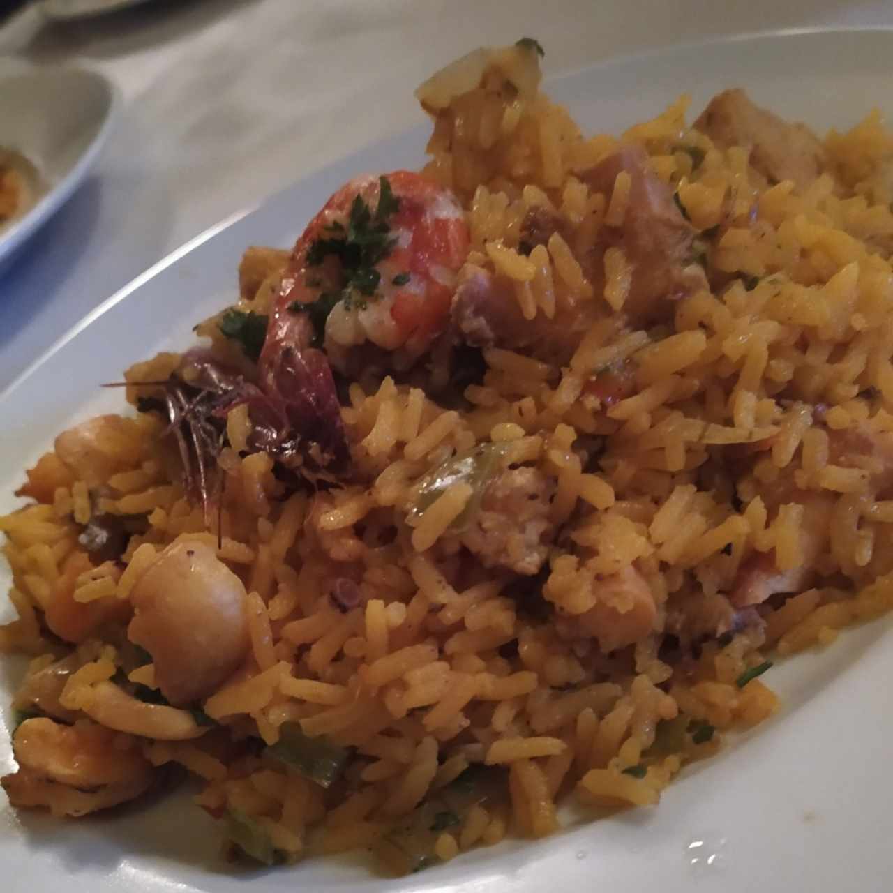 Paella de mariscos