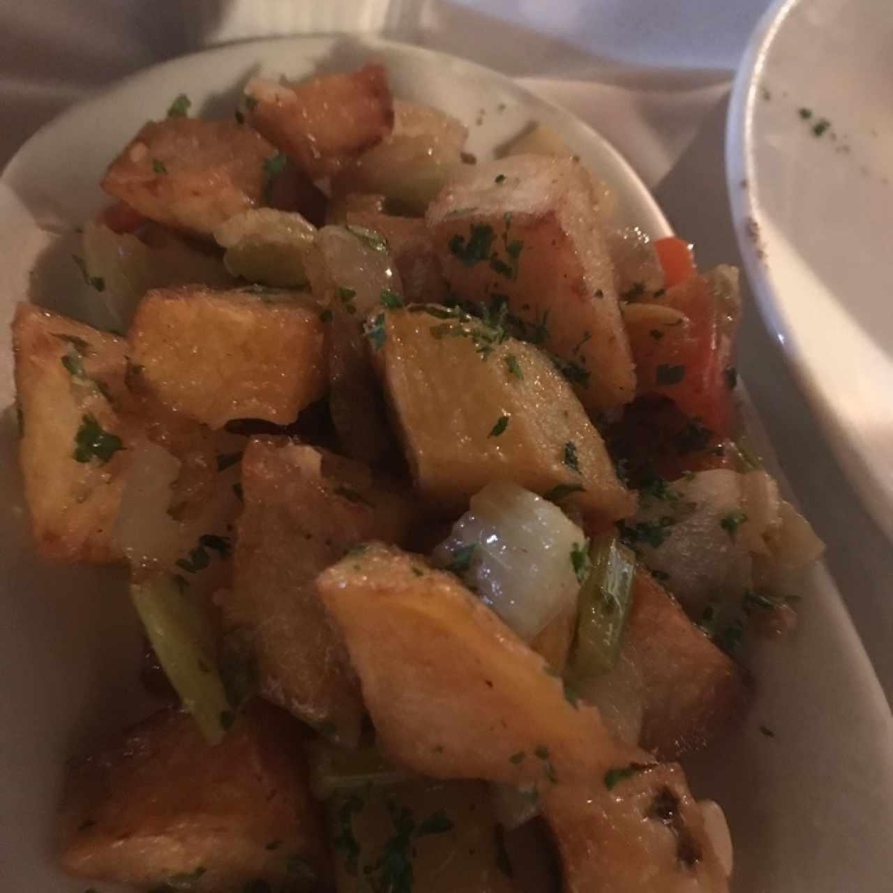papas salteadas 
