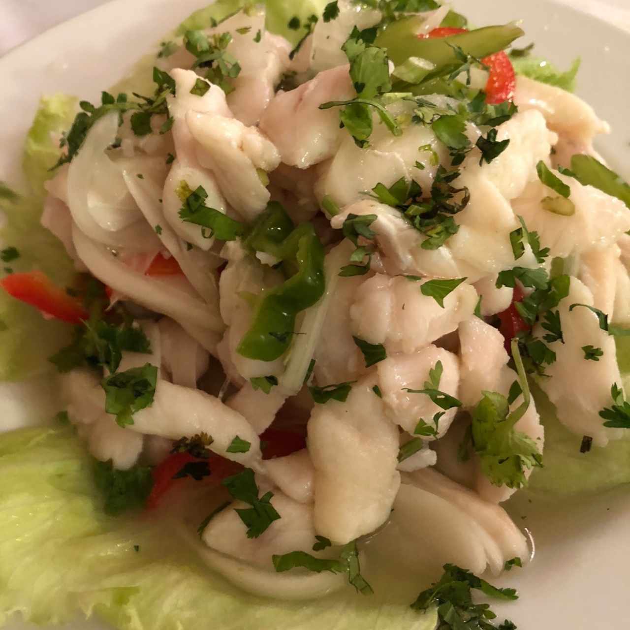 Ceviche de pescado