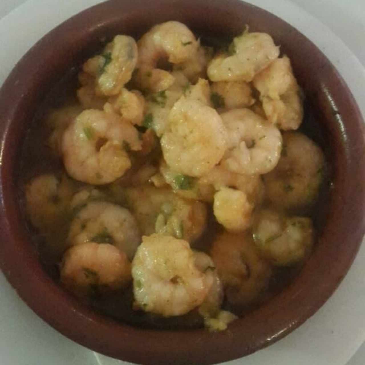 Camarones al Ajillo