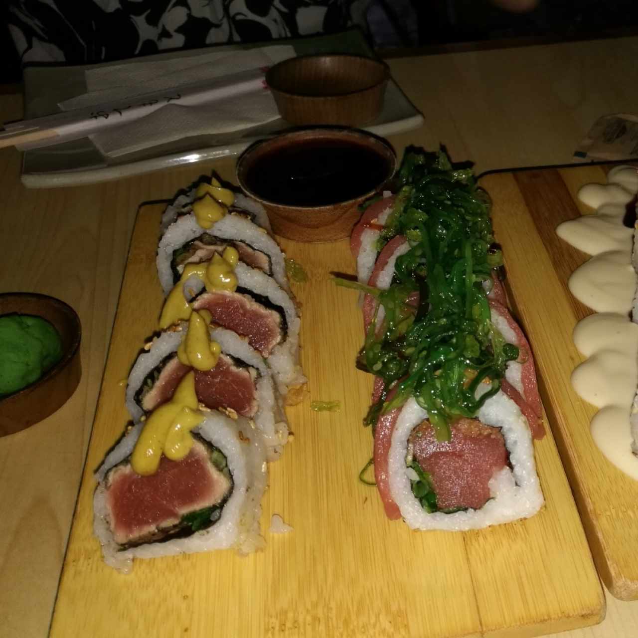 Oceanía y Volcan Spicy Tuna