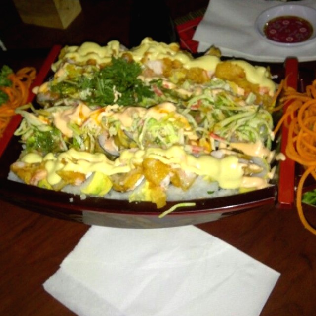 Fuji roll y tiger roll combinados