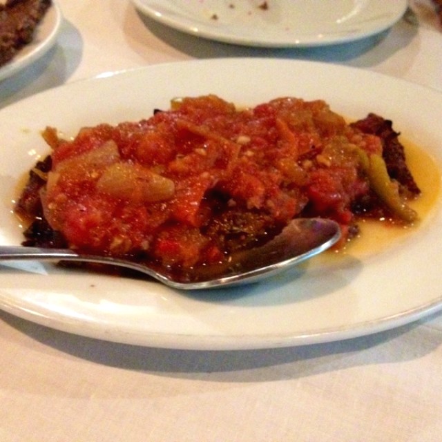 Canoa de Berenjena y Vegetales 