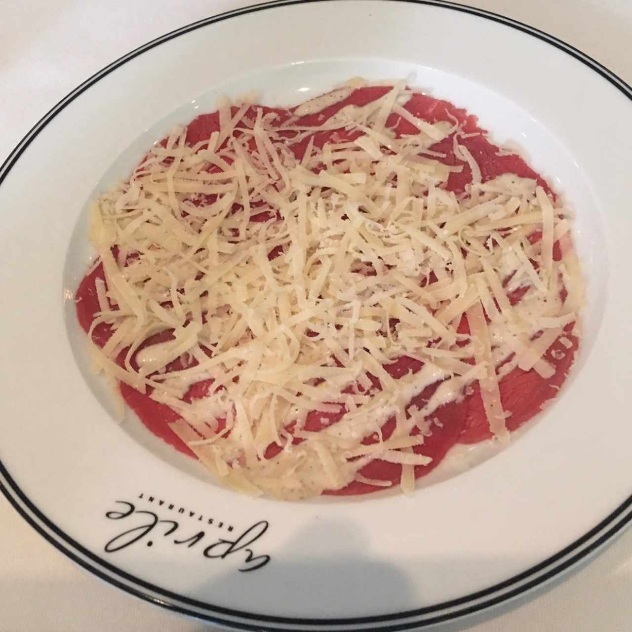 Carpaccio de Lomito