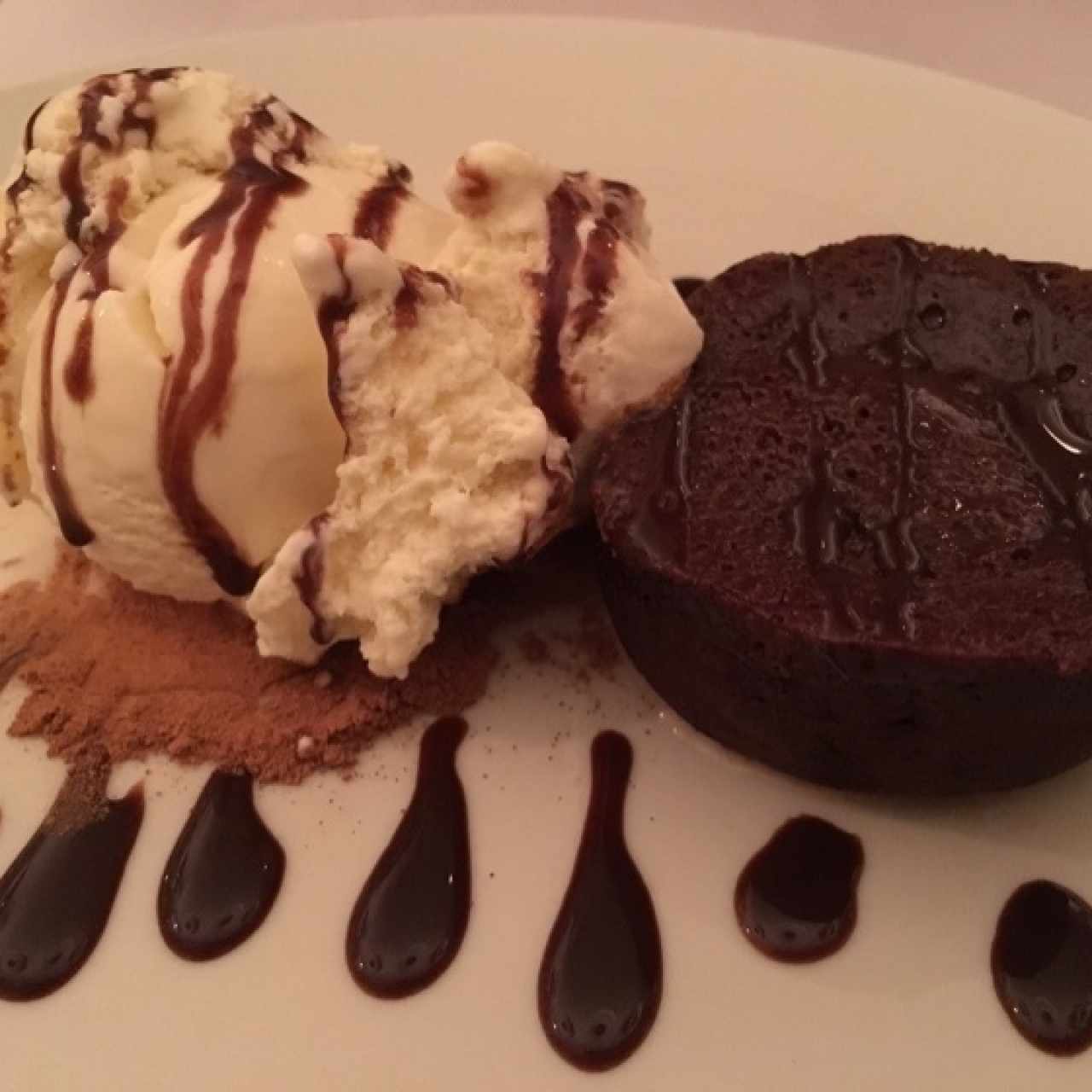 fondant de chocolate