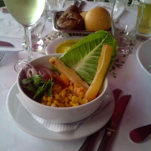 Cebiche caliente de camarones