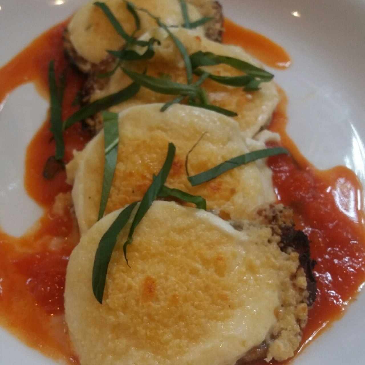 Berenjenas gratinadas 