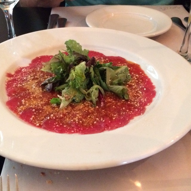 Carpaccio de Lomito Thai