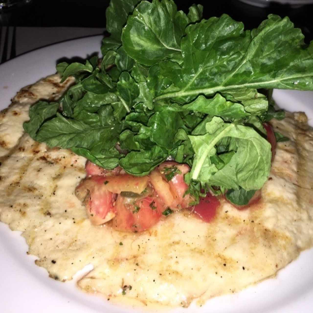 Paillard de pollo
