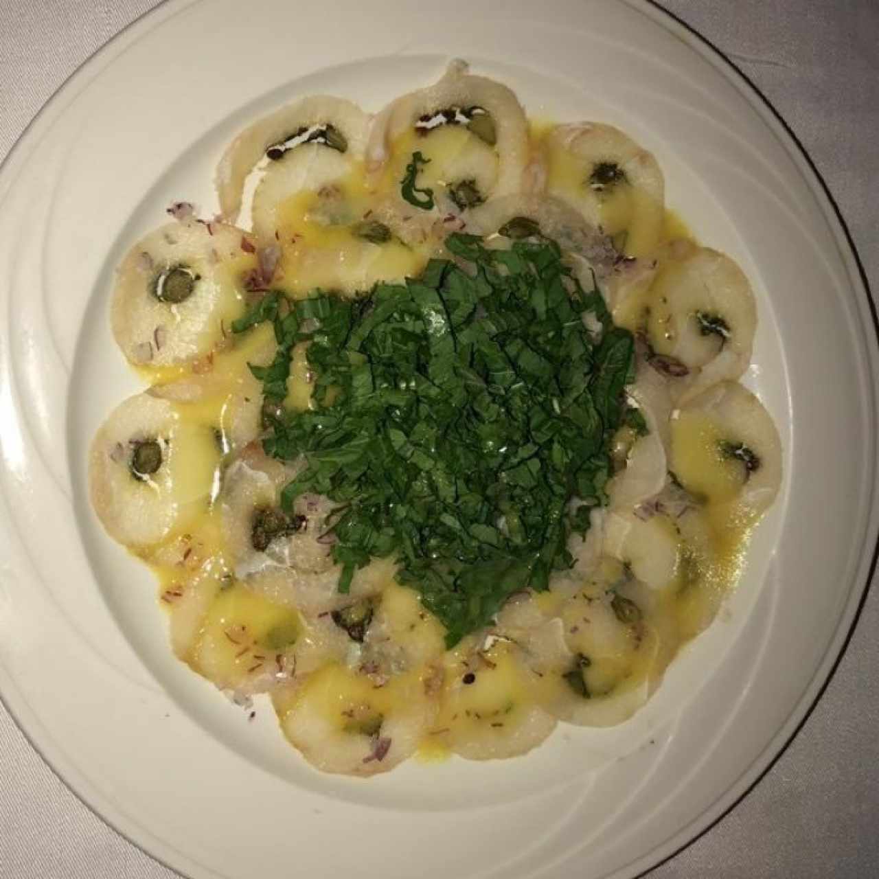 Carpaccio de Mero