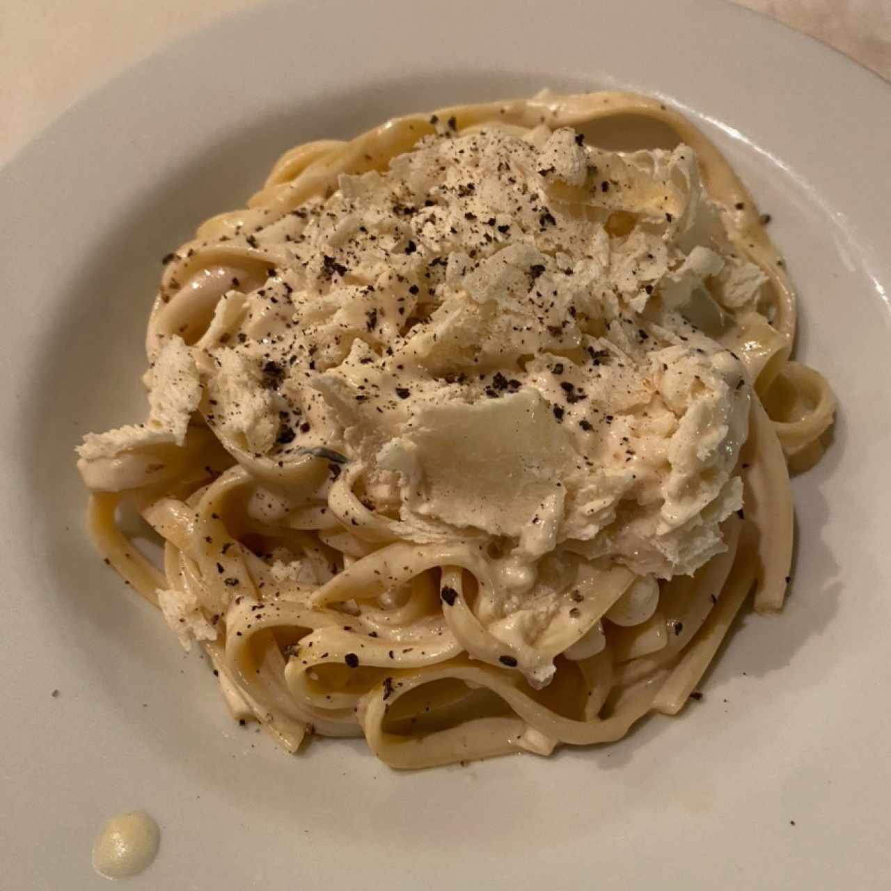 fettuccini al grana padano 