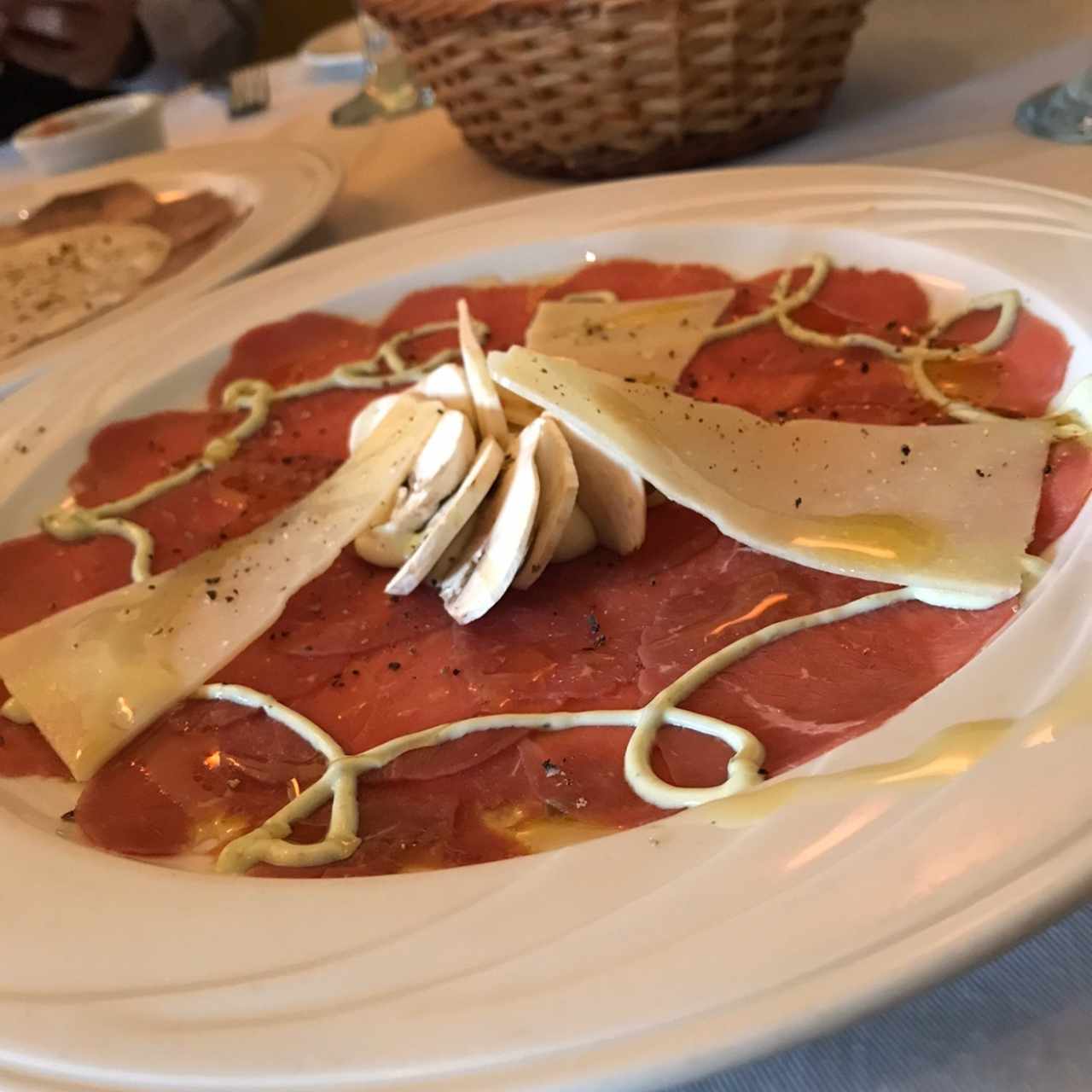 carpaccio de lomito