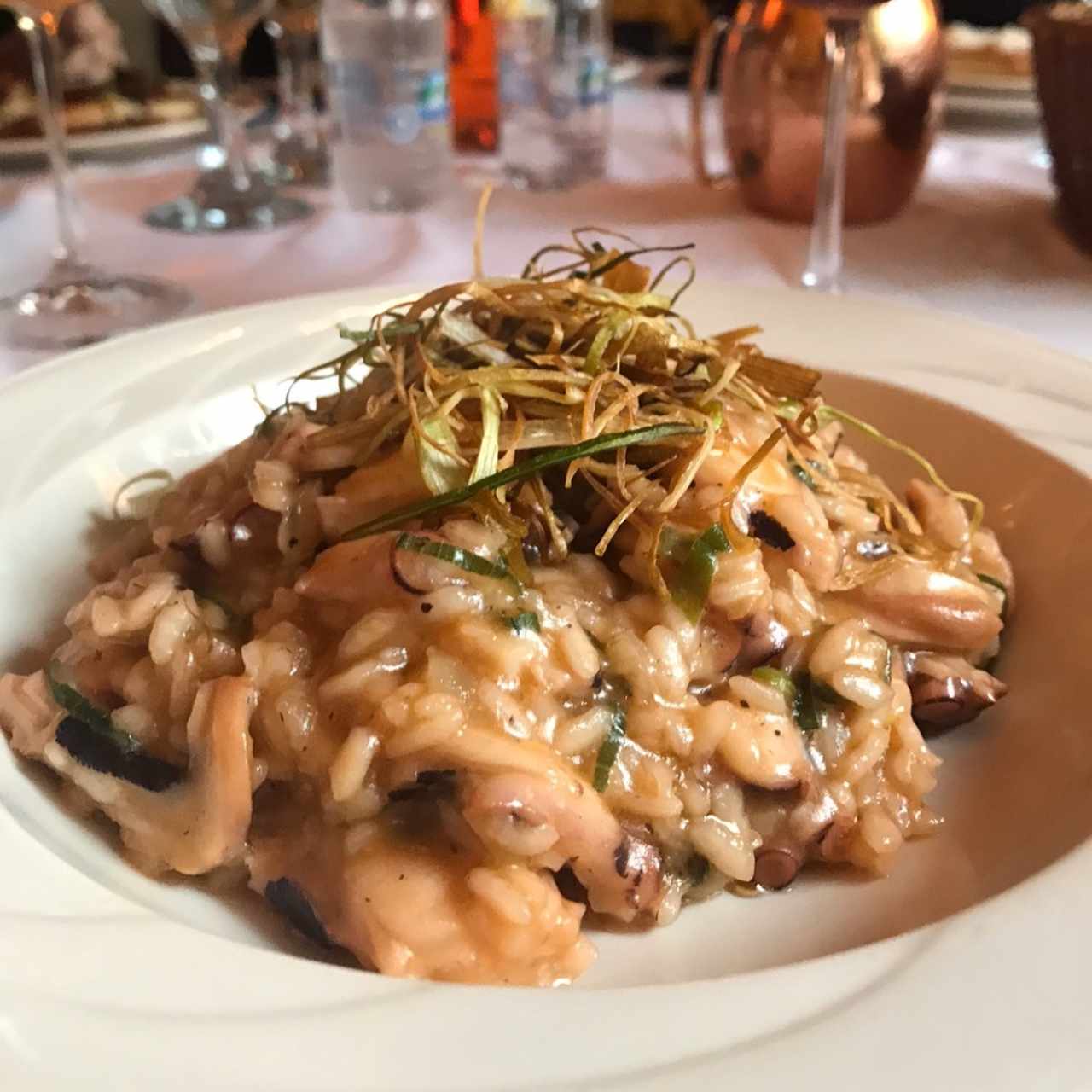 risotto de pulpo