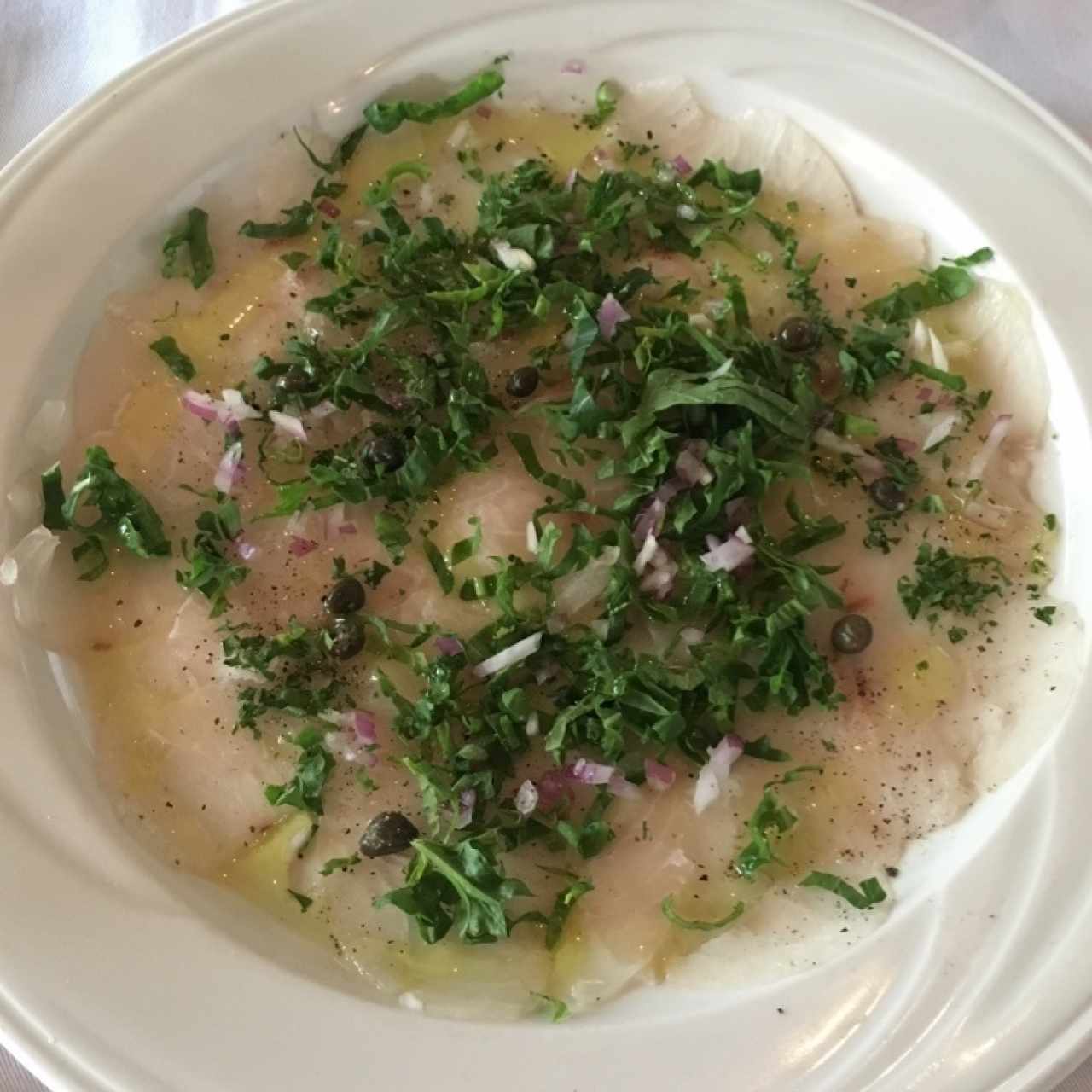 Carpaccio de Mero