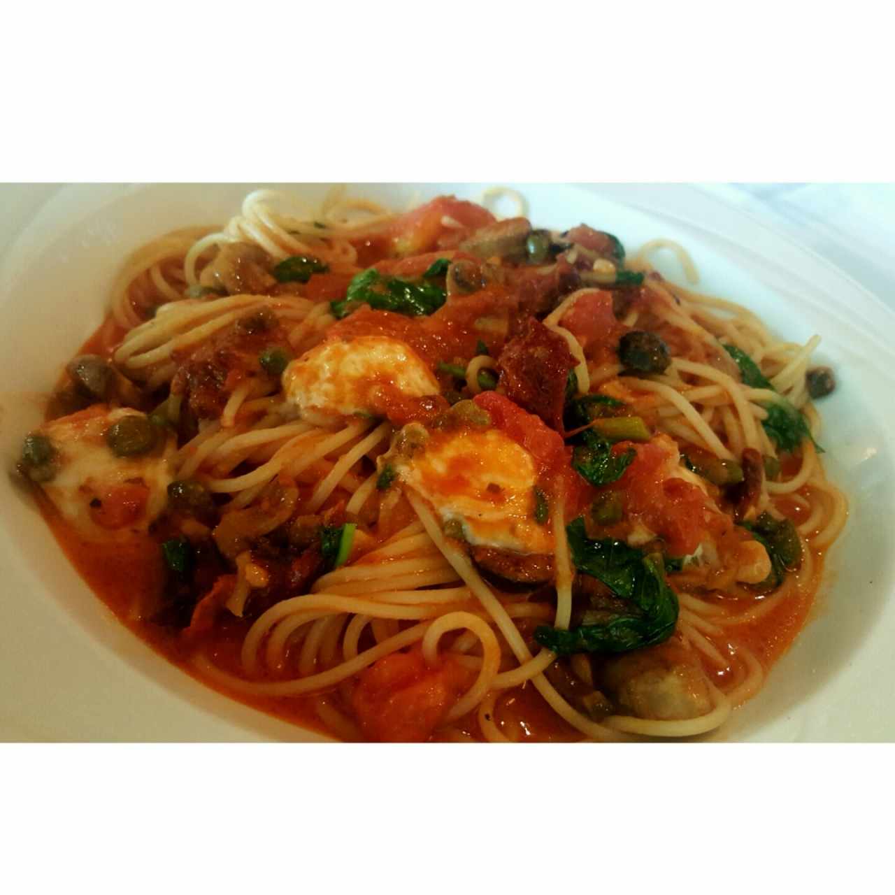 vermicelli a la mediterránea 