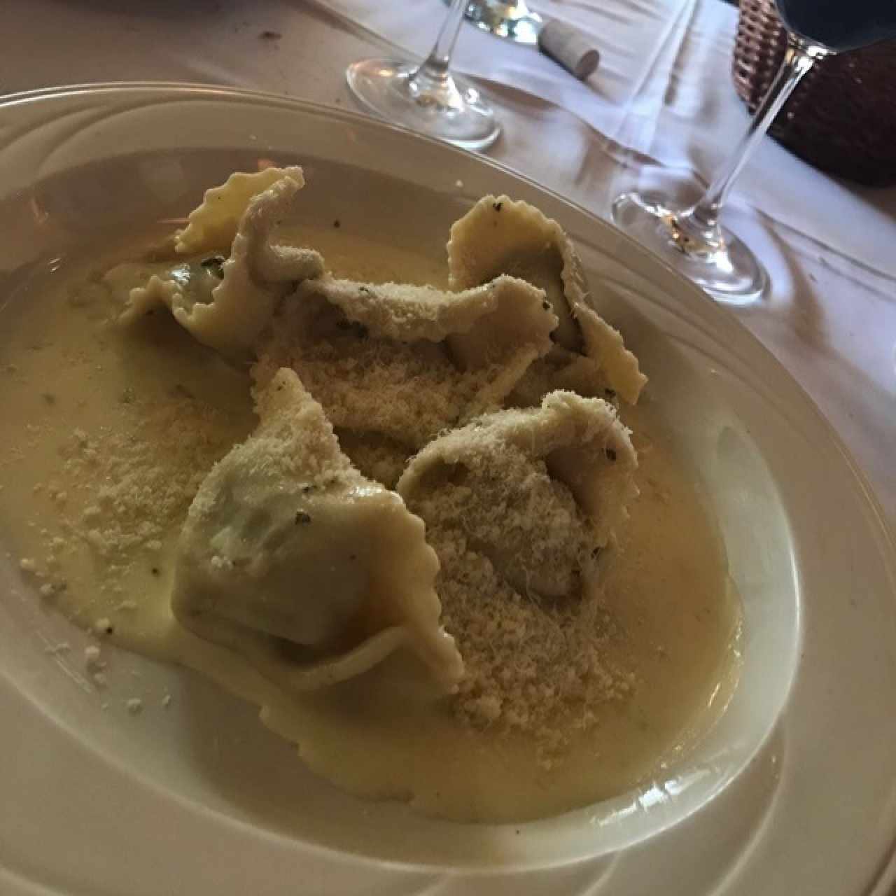 tortelloni de ricotta y espinaca 