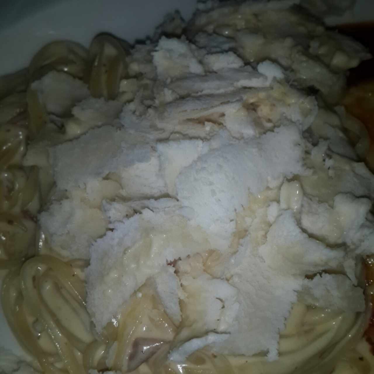 Linguini Alla Grana Padano (Linguini Alla Ruota) lo máximo!!! 