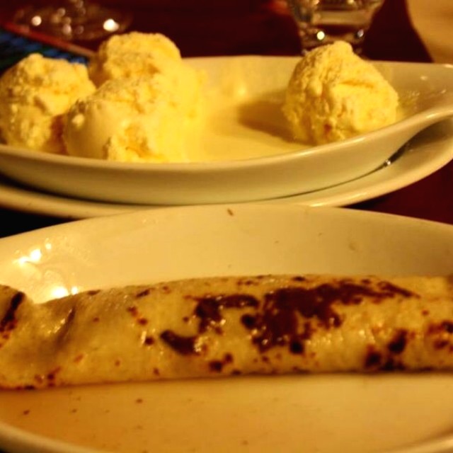 Creppe flambeada de nutella