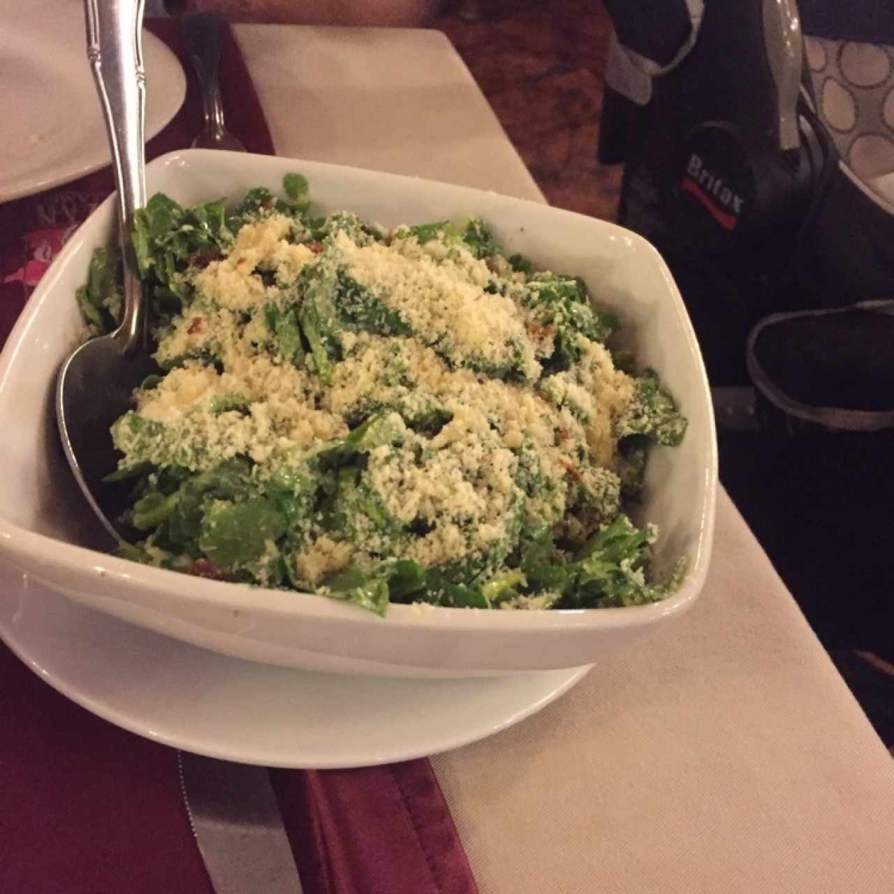 ensalada cesar de berro 