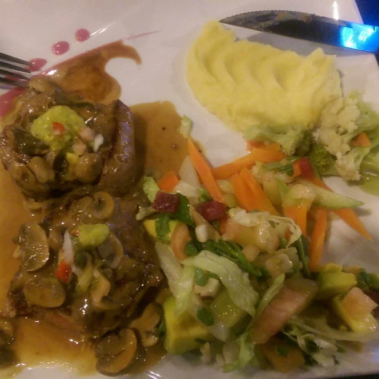 Medallones de Lomito al Champiñón