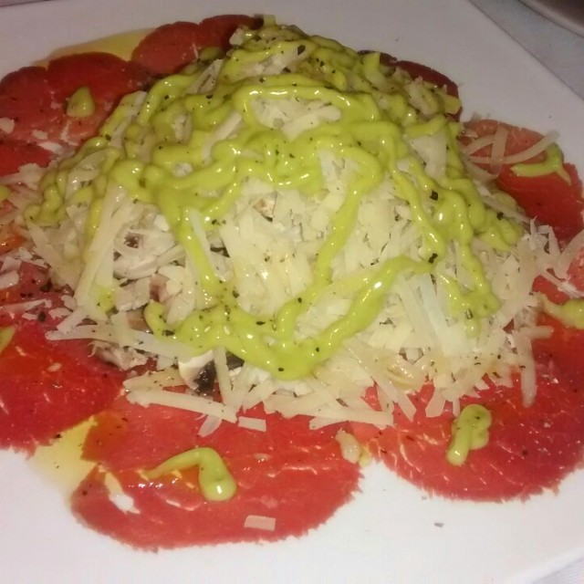 Carpaccio de lomito
