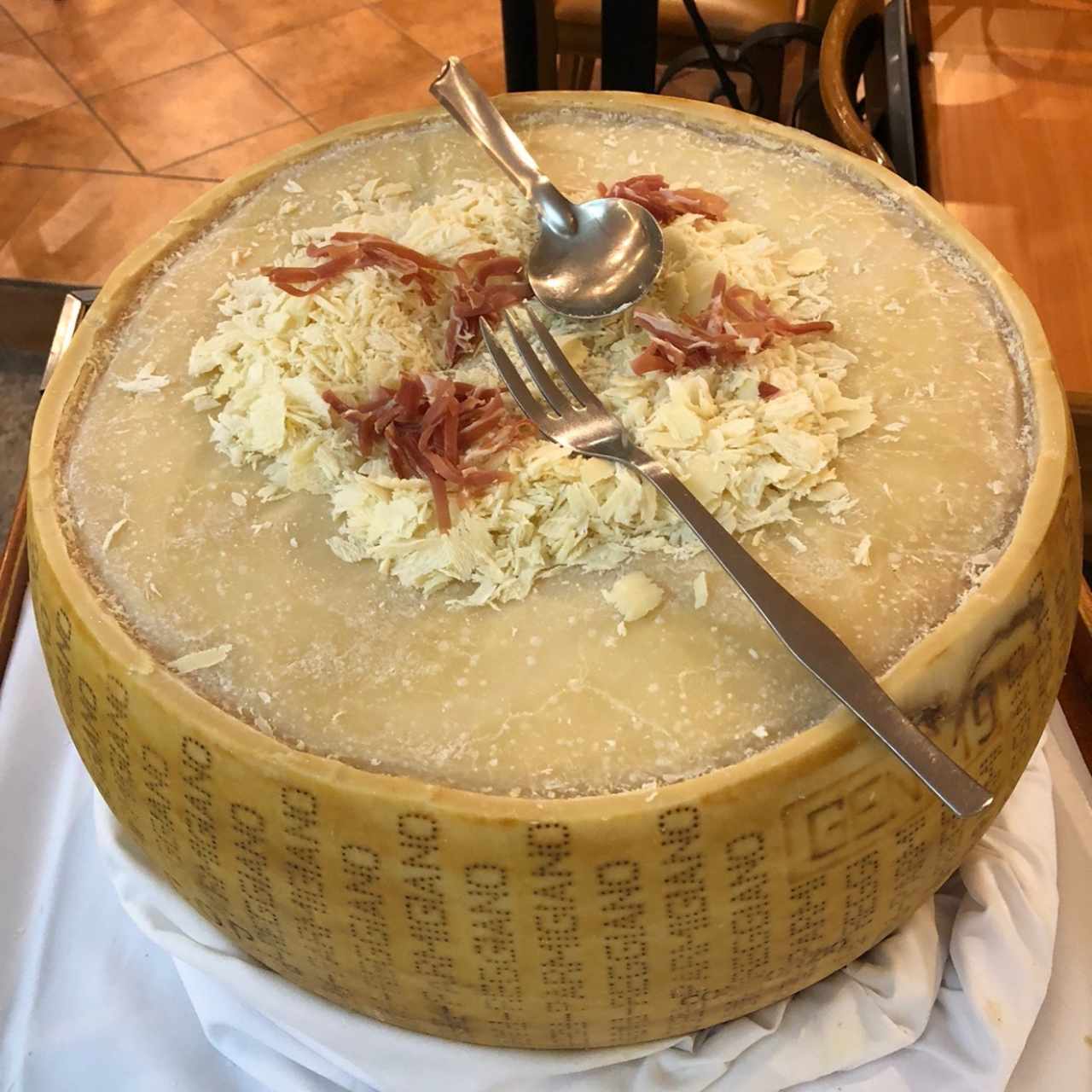Preparado para recibir la pasta 
