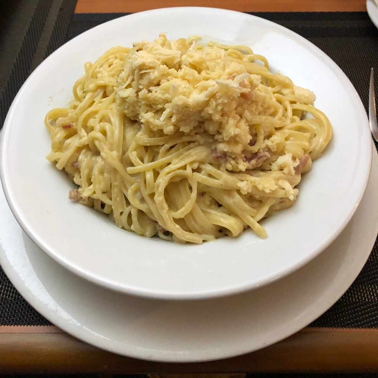 Pasta con parmezano 