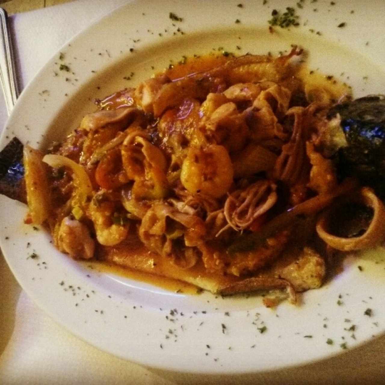 Trucha a la Marinera