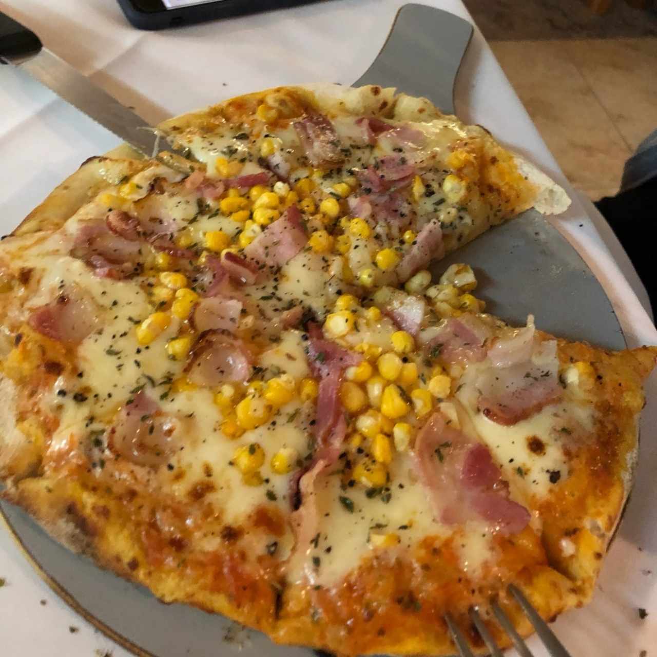 pizza primavera pequeña 