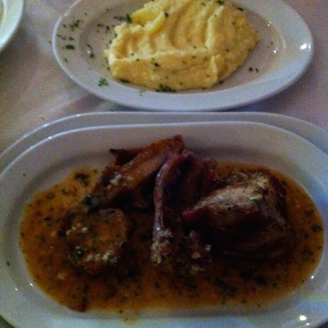 Lechón con puré