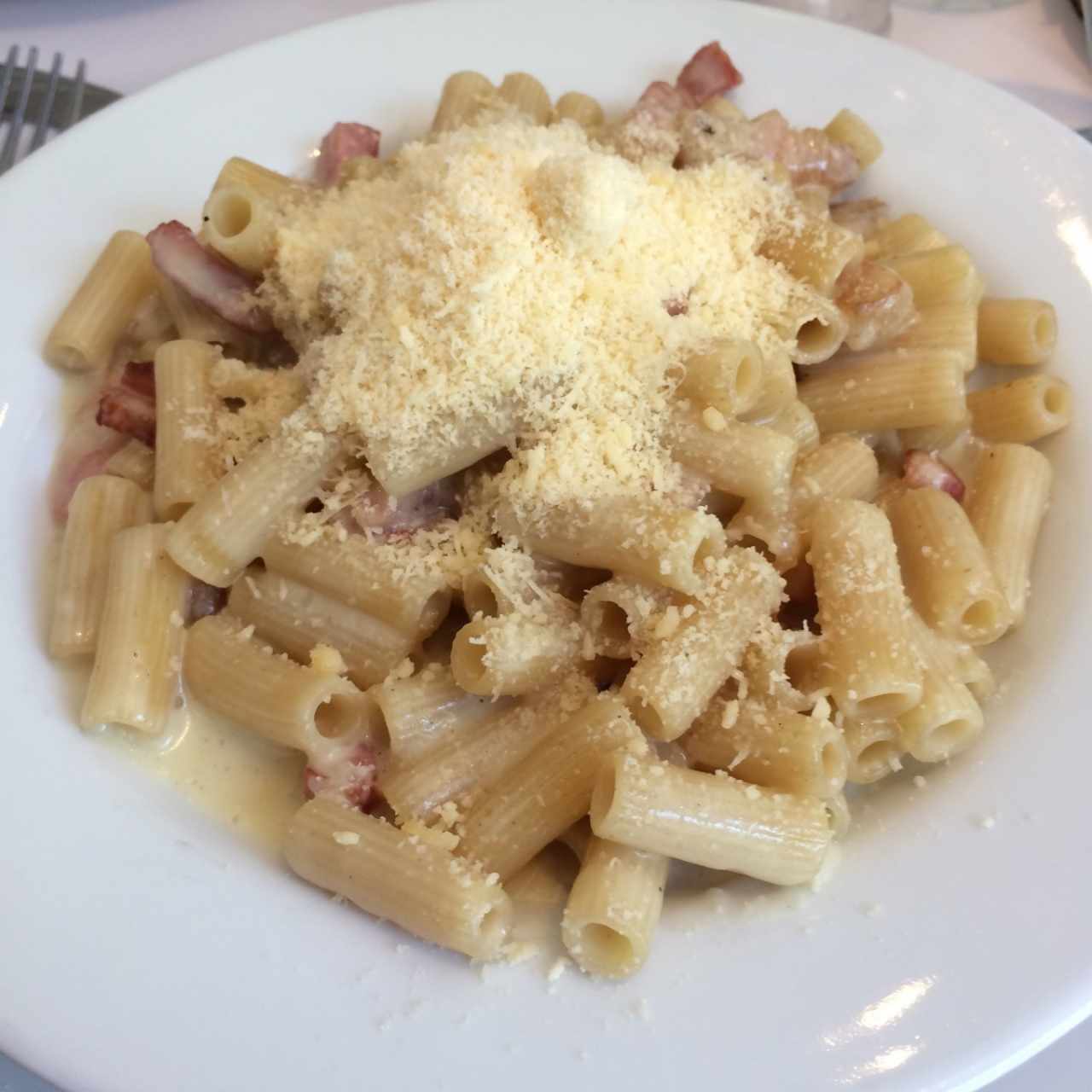 Riggattoni Carbonara