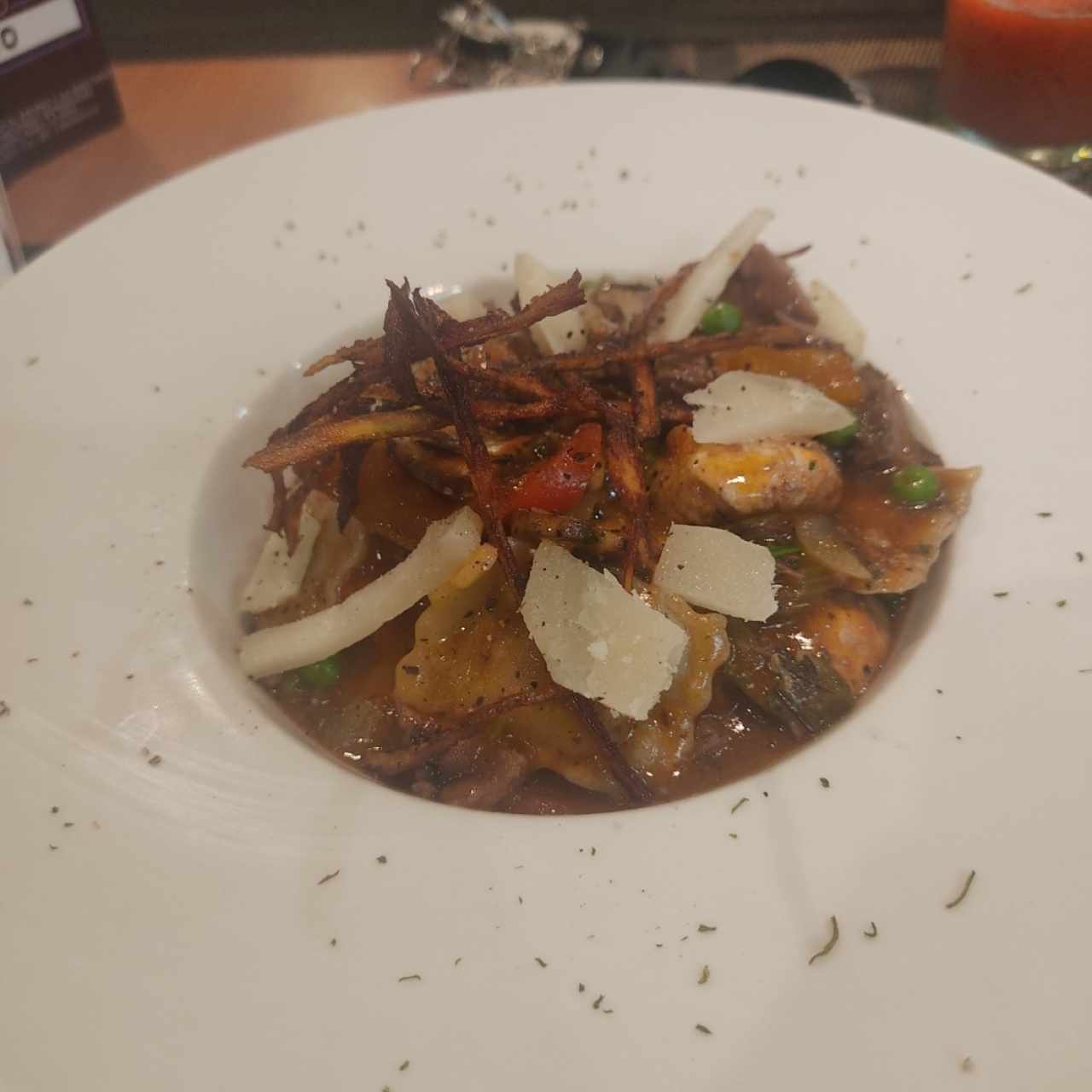 Raviolis de cordero