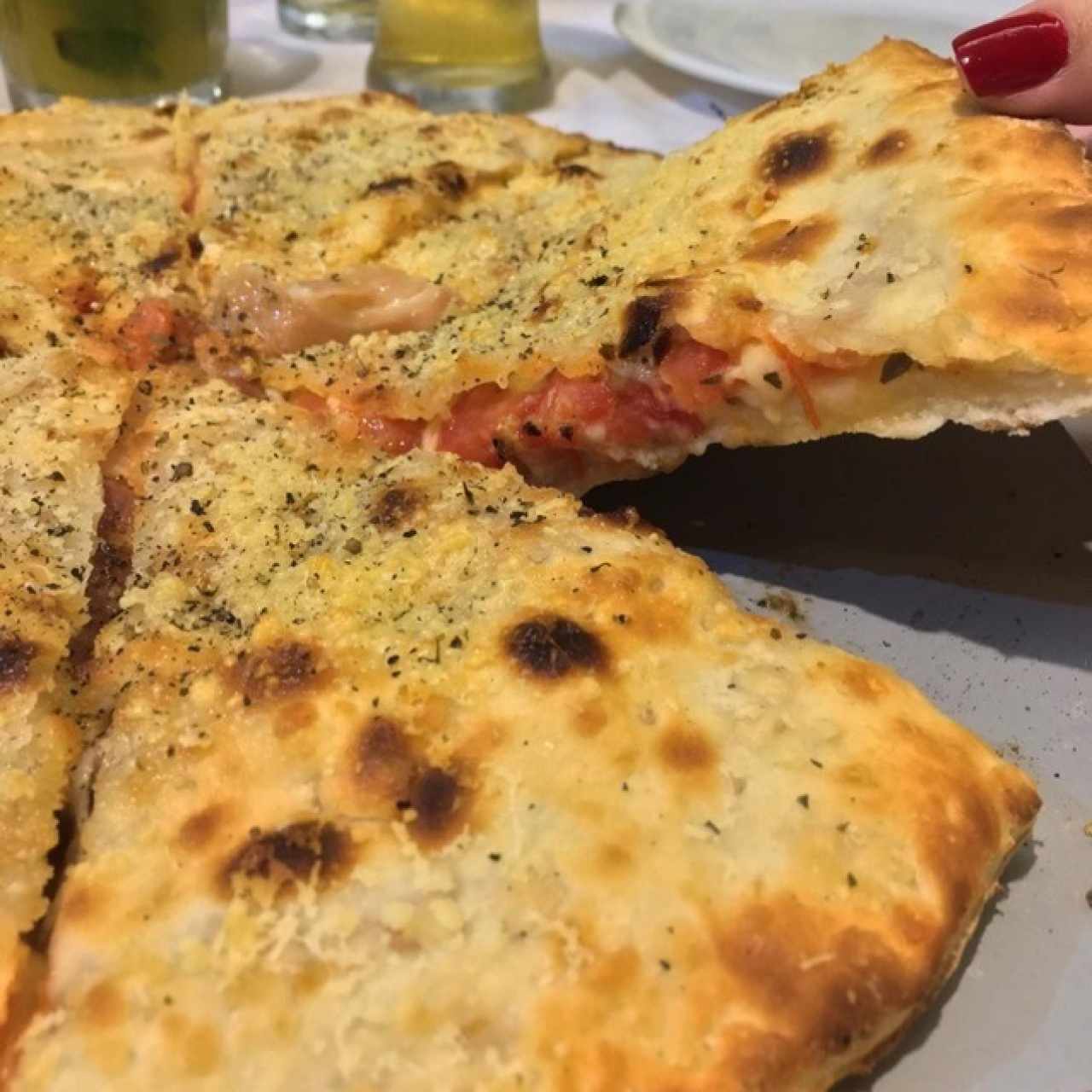 Pizza rellena