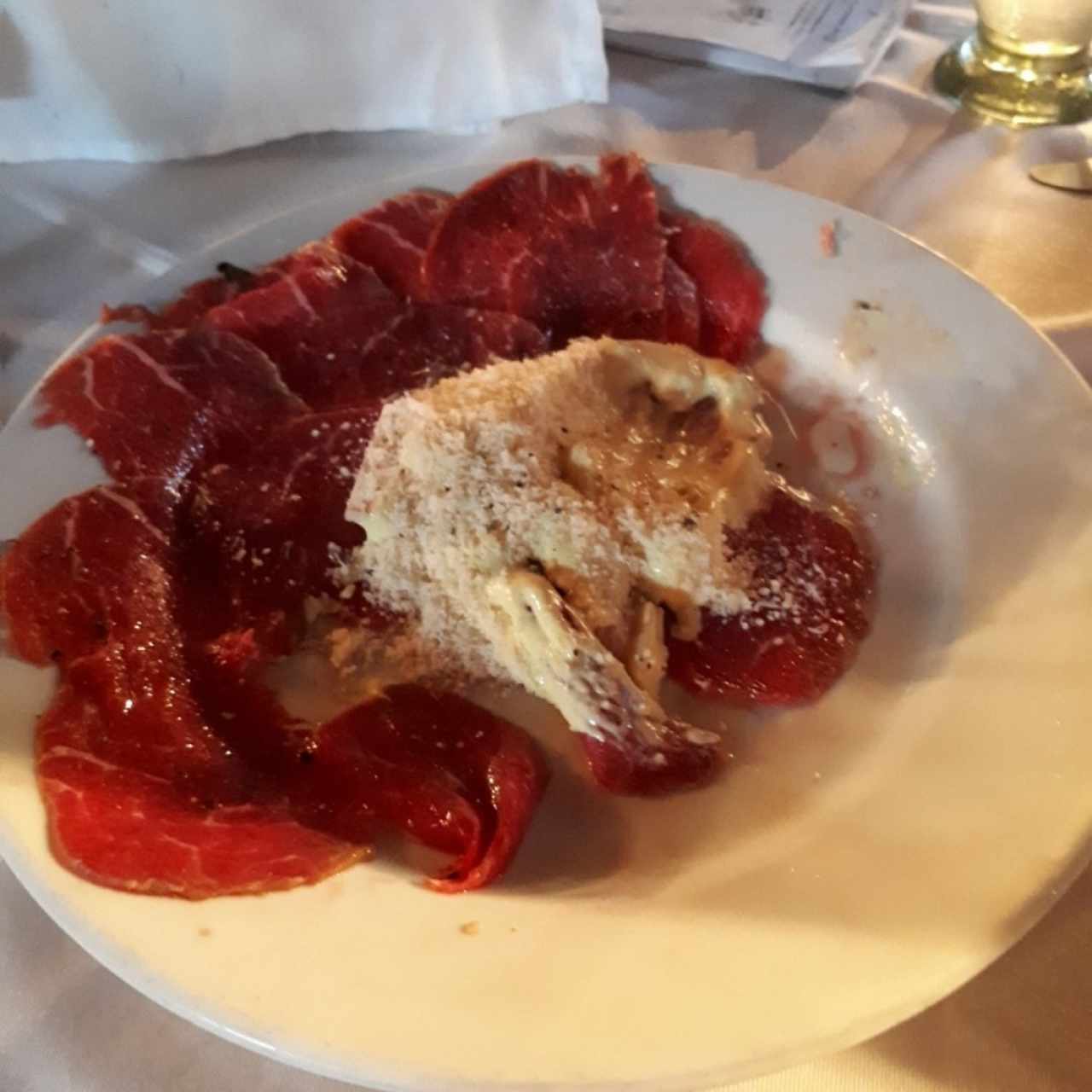 Carpaccio de lomito