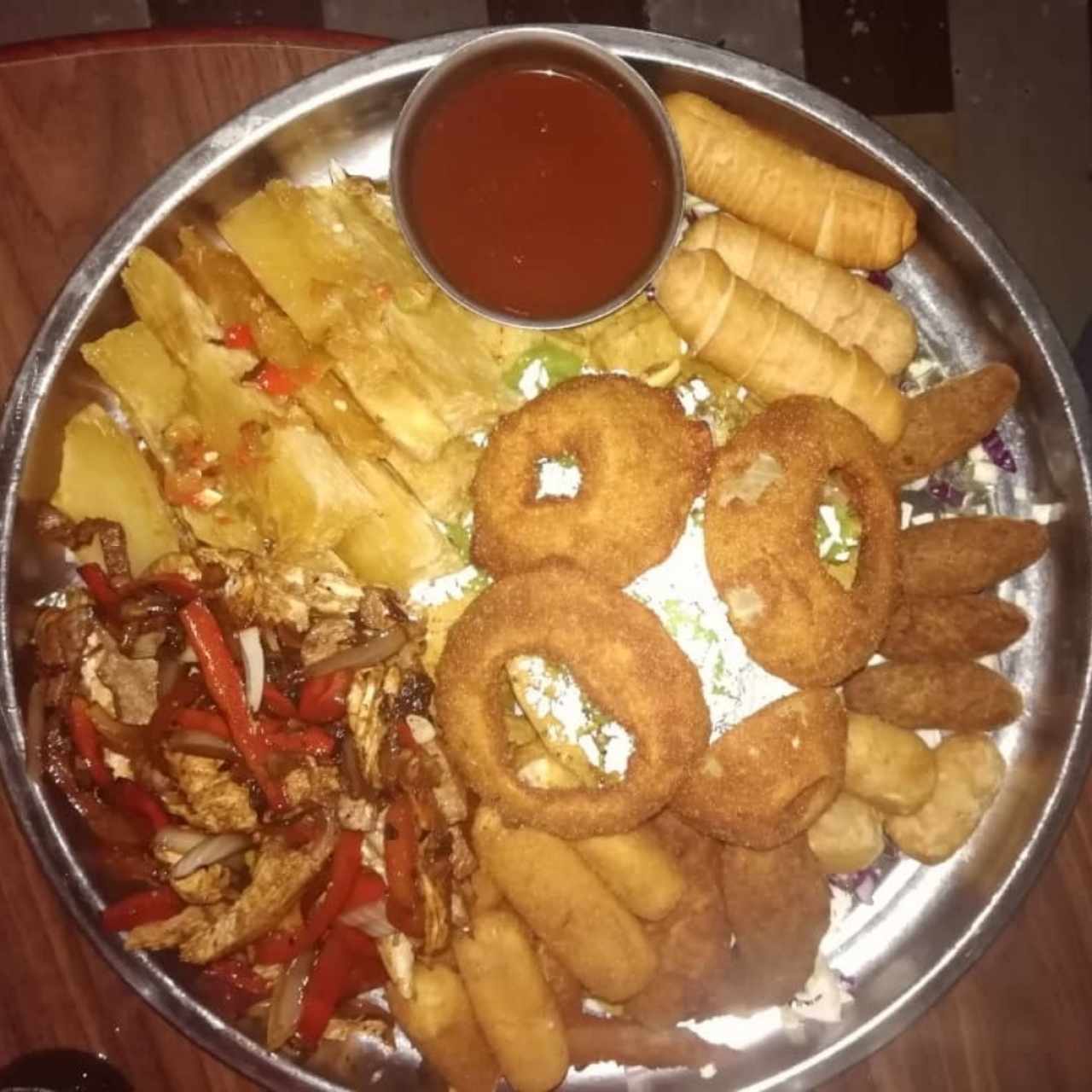 bandeja de degustacion