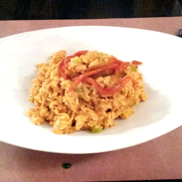 Rissoto de salmón