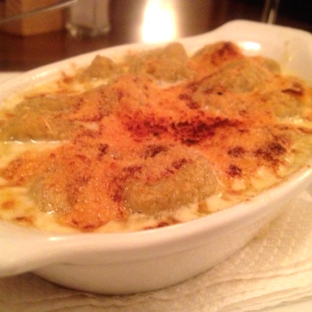 Ñoquis de plátano a la gorgonzola 