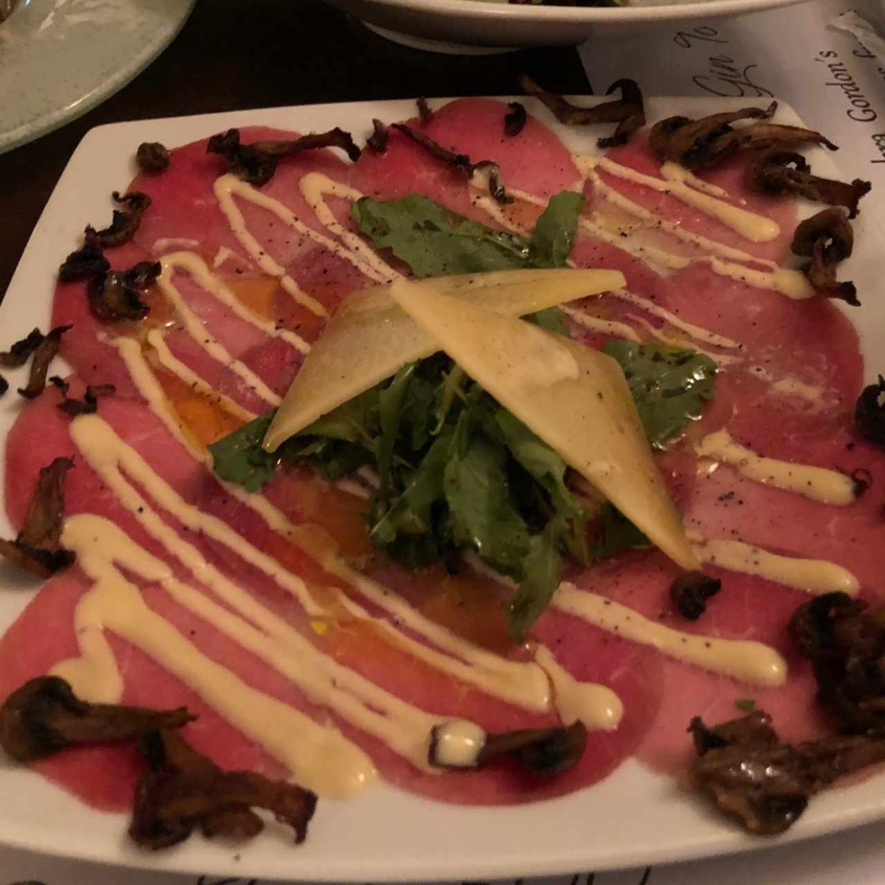 Carpaccio lomito