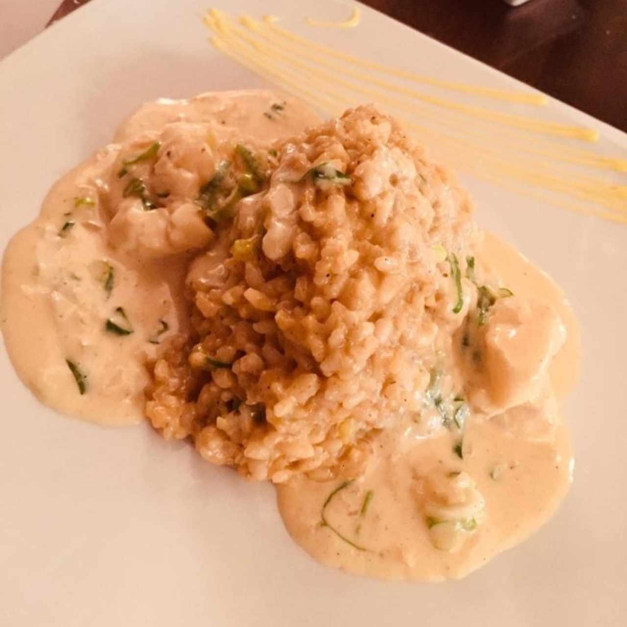 rissotto de langosta 