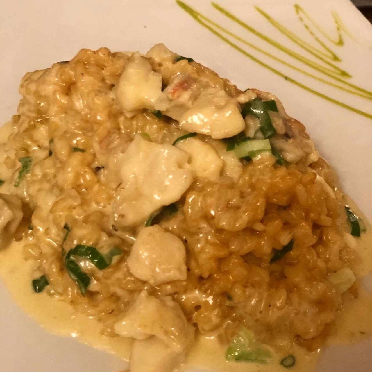 risotto langosta