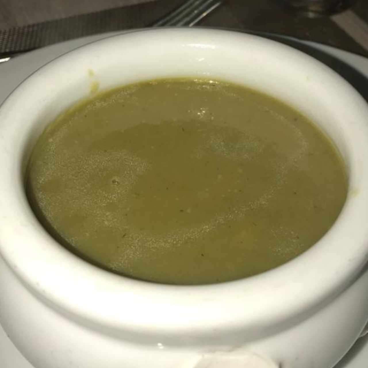 Crema de Ajoporro, Muy Buena