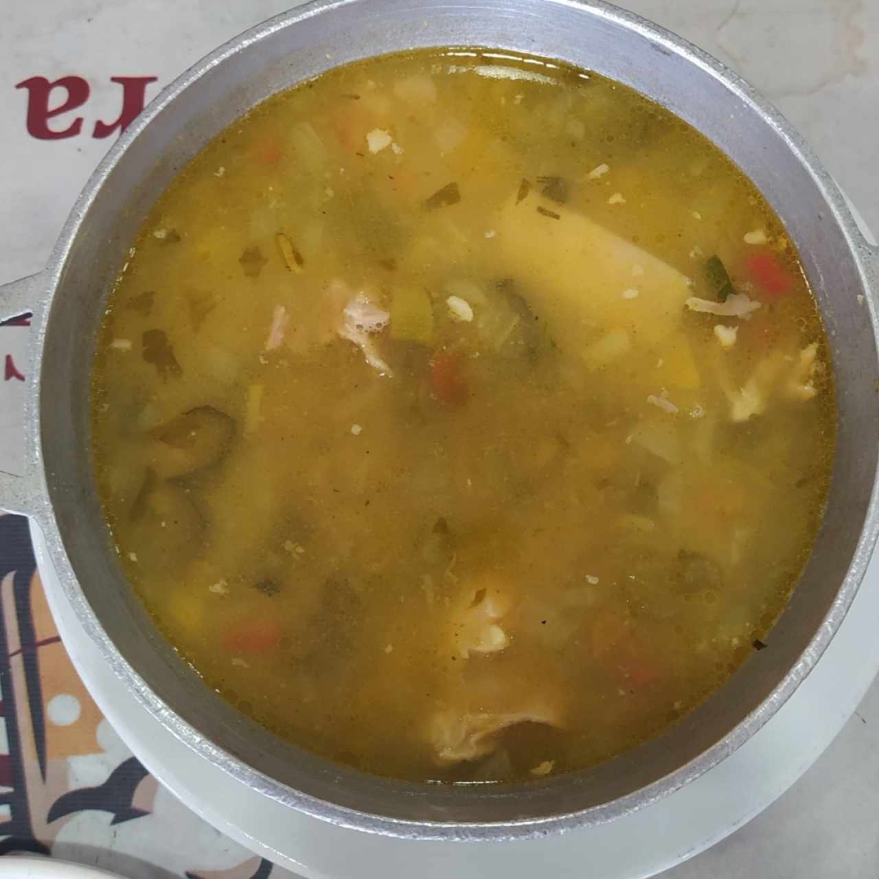 sopa de pollo 175mil