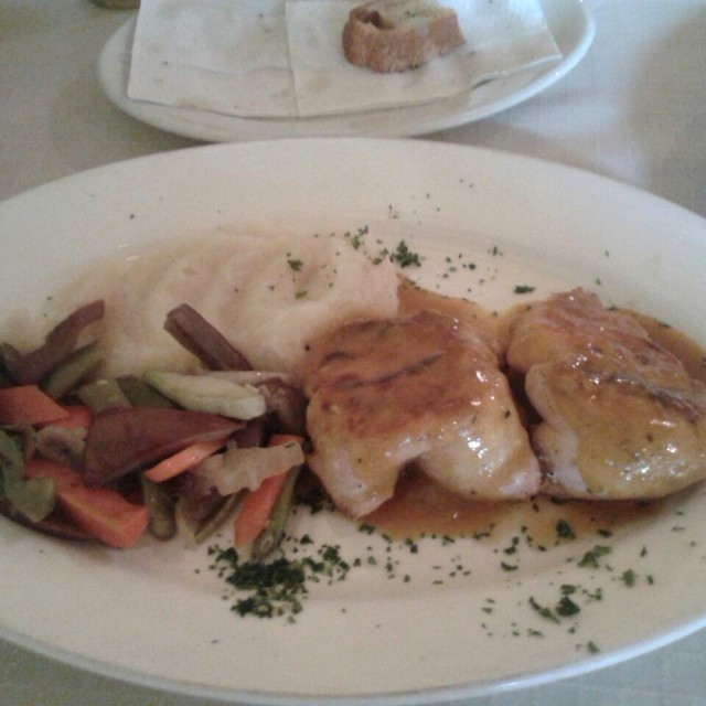 Lomos de pollo con miel y mostaza