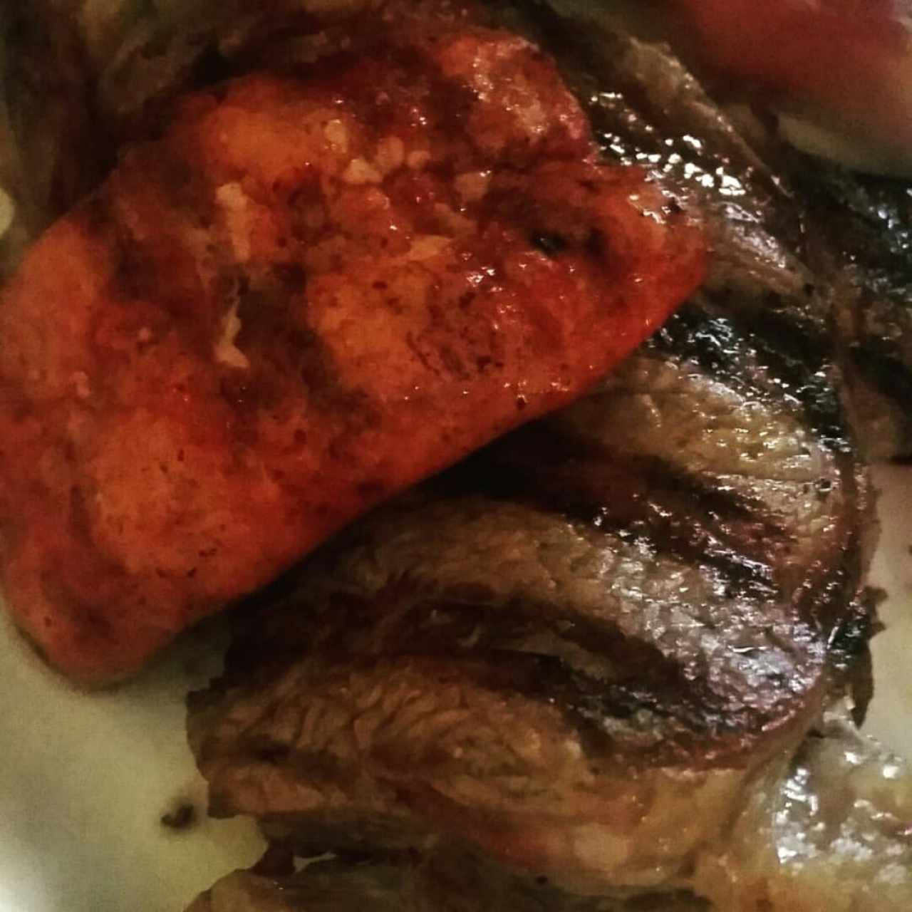 parte de la parrilla 
