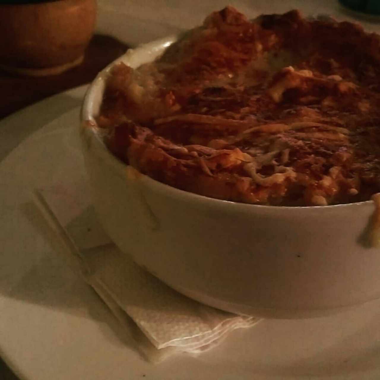 sopa de cebolla