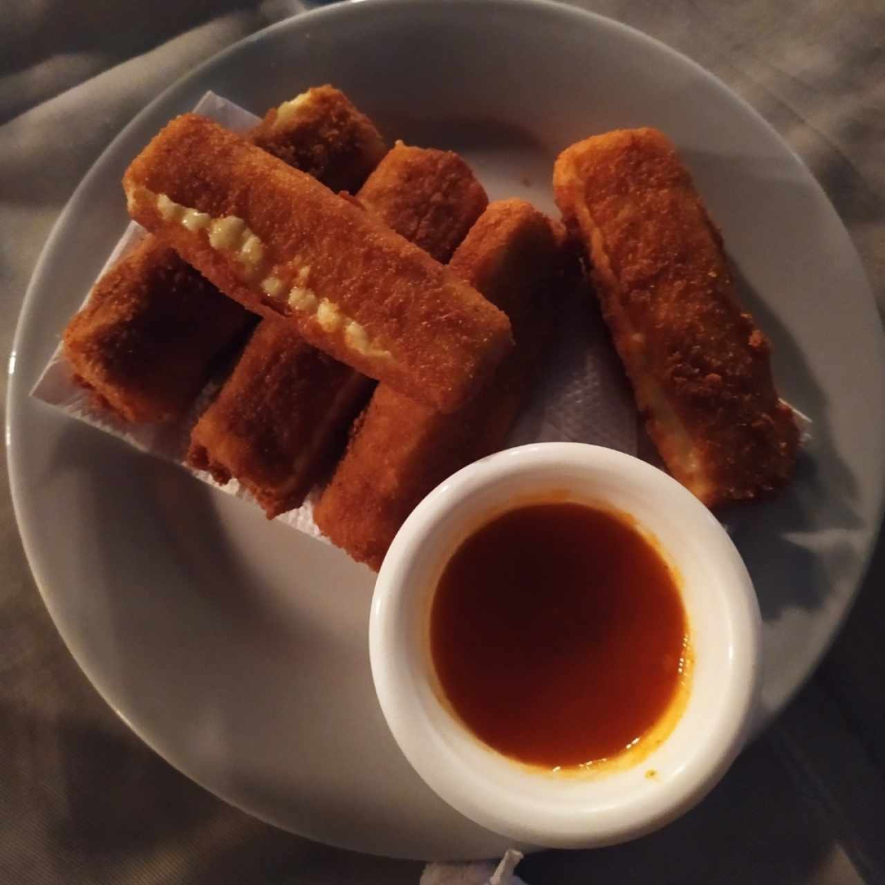 Dedos de Mozarella