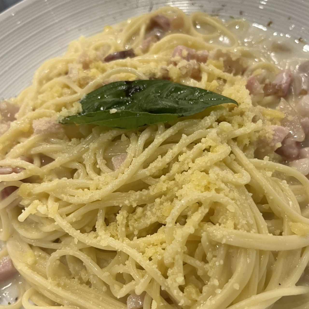 Pasta carbonara