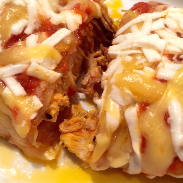 Chimichanga Close Up