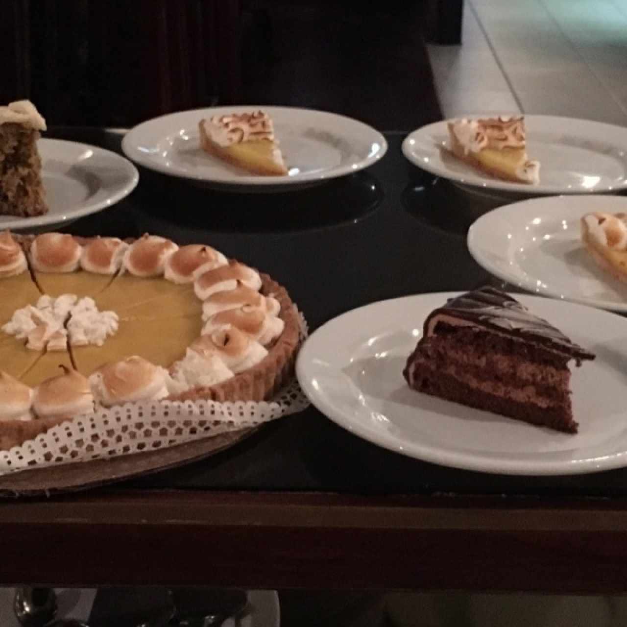 carro de postres