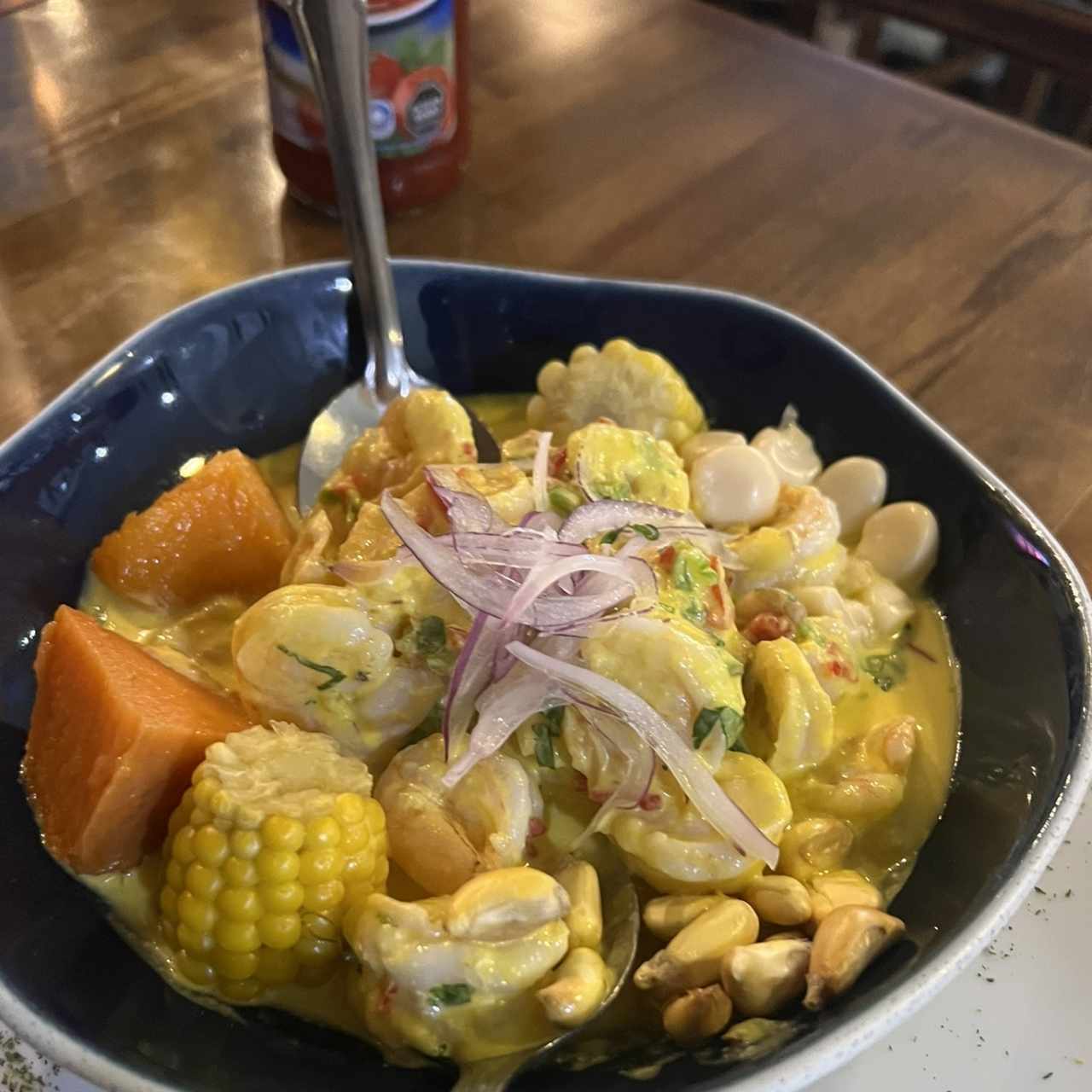 Ceviche de camarones 